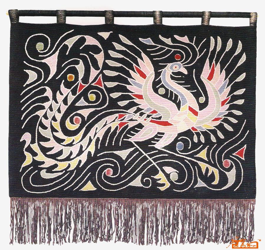 凤-编织艺术壁挂 